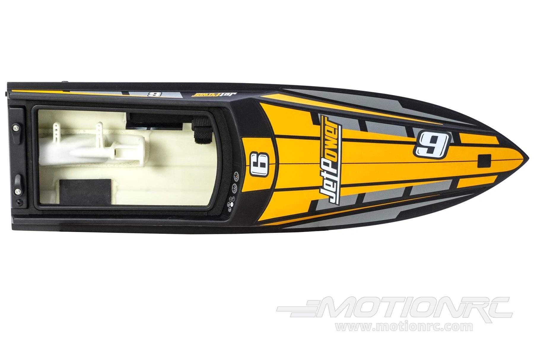 Jetpower Orange Sprintboat Hull - Bancroft 645mm: Unleash the Speed!
